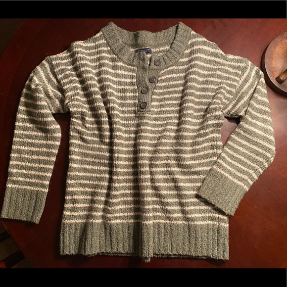 American Eagle Henley Sweater - Picture 1 of 4